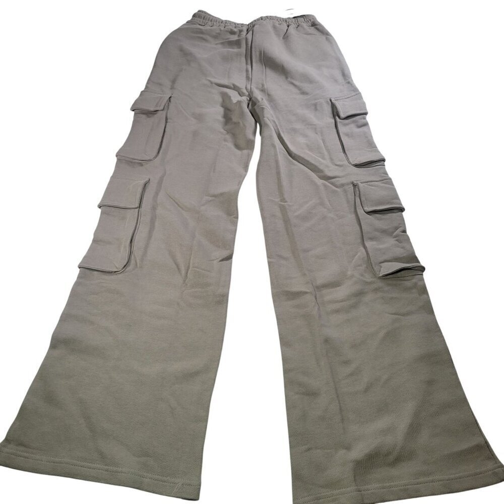 WeWoreWhat Women Beige Cotton Cargo Pants Sweatpants Size XXS - Picture 10 of 10